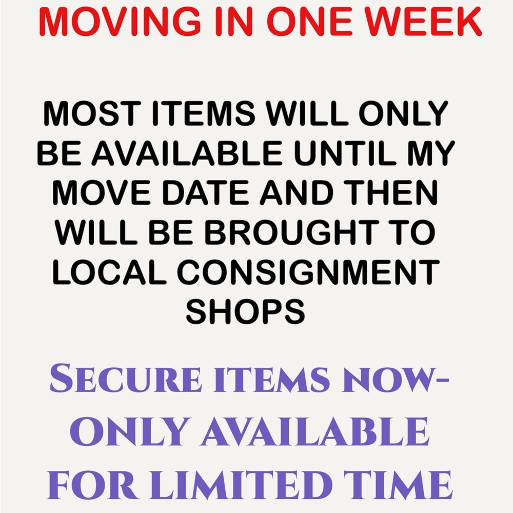 Limited Time Offer Notice